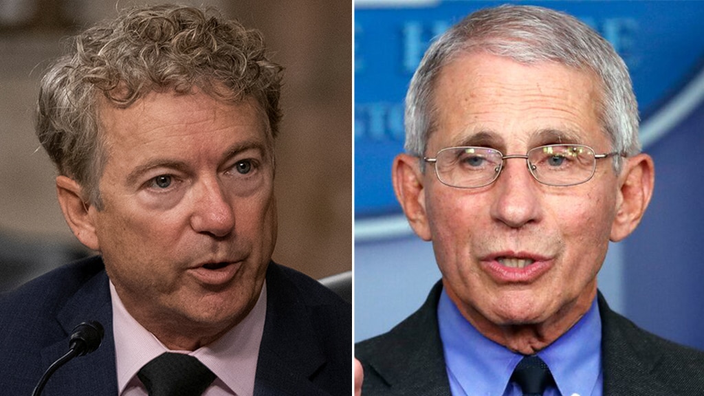 Rand Paul, Fauci spar over whether wearing masks after COVID vaccine is 'just theater' | Fox News