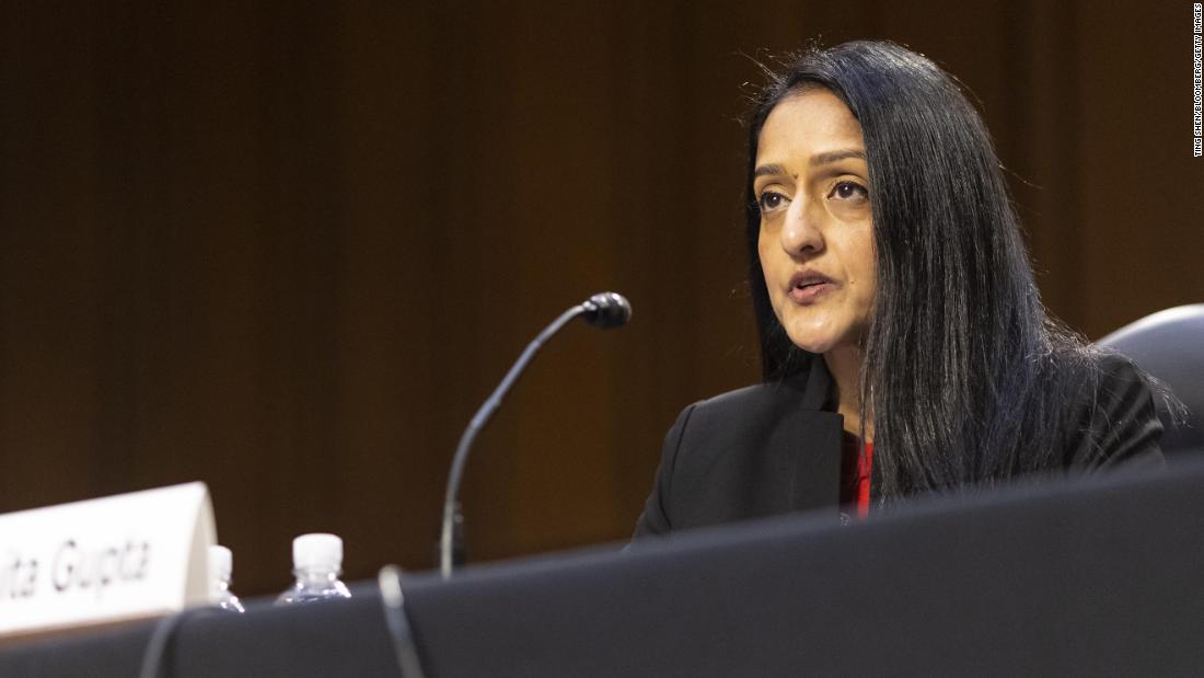 Biden's associate attorney general nominee Vanita Gupta confirmed after GOP senator breaks ranks - Chattythat News