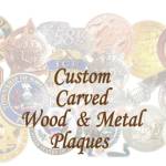 Wood Metel Plaques