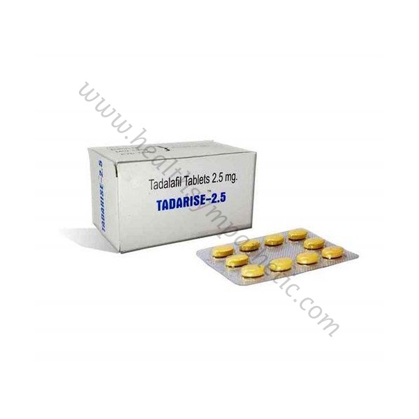 Tadarise 2.5Mg | Tadalafil | Buy Excellent Enduring Strength