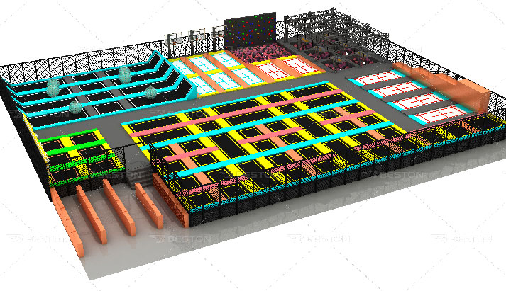 Trampoline Park Equipment for Sale - Beston Amusement