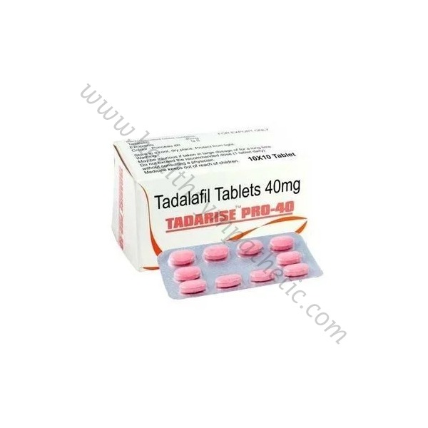 Buy Tadarise Pro 40 Mg: Exclusive Offer on ED | 100% Safe!!!