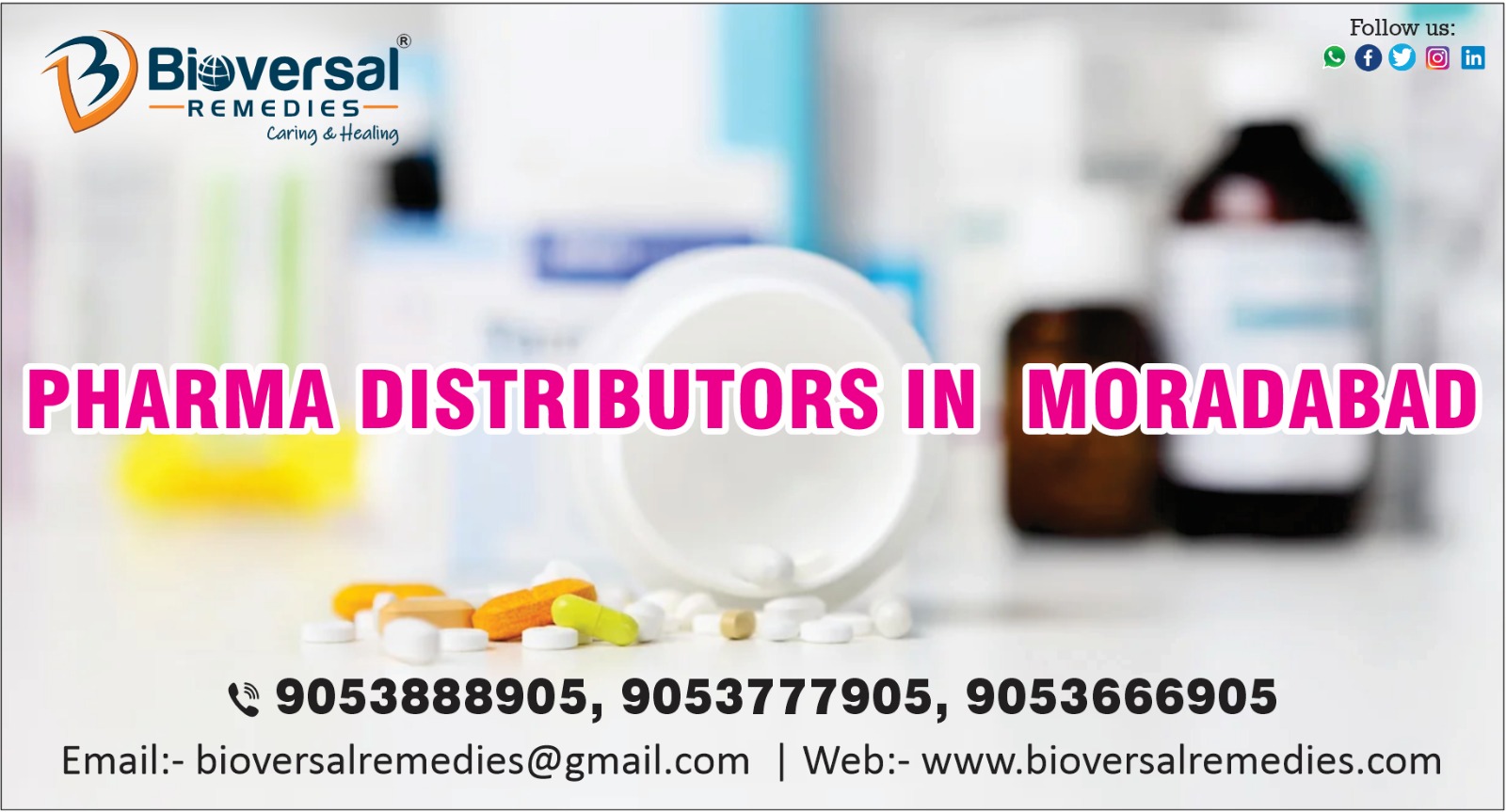 Pharma Distributors in Moradabad : Bioversal Remedies