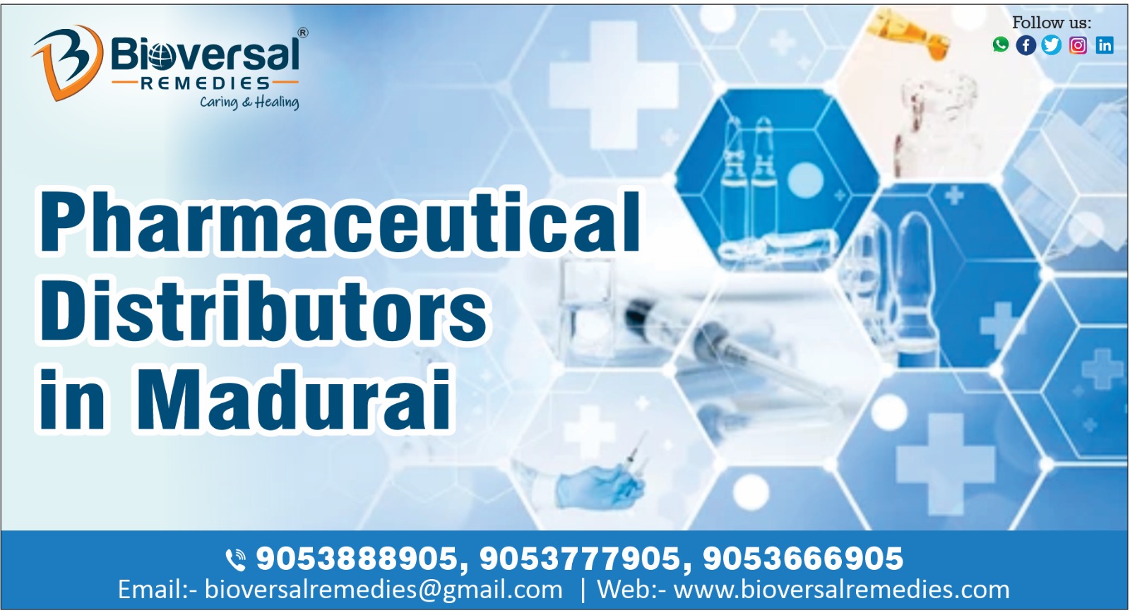 Pharmaceutical Distributors in Madurai : Bioversal Remedies