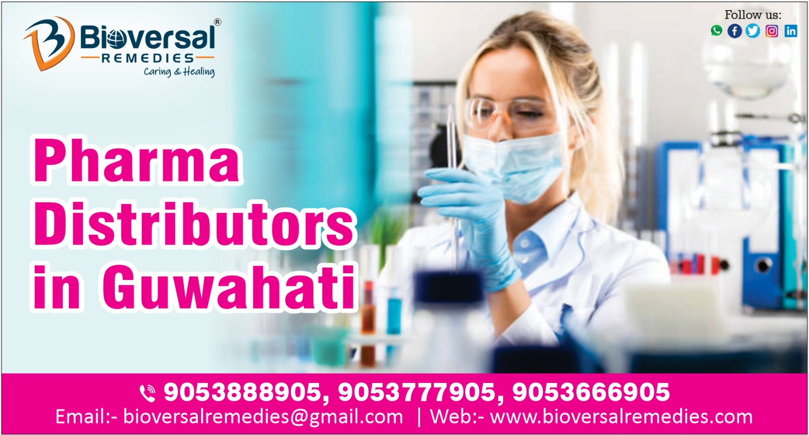 Pharma Distributors in Guwahati : Bioversal Remedies - Call Now!