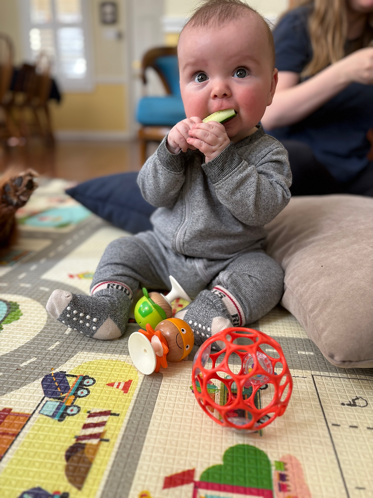 First Bites Starting Solids Club | Thera+Kids Feeding Group for Babies