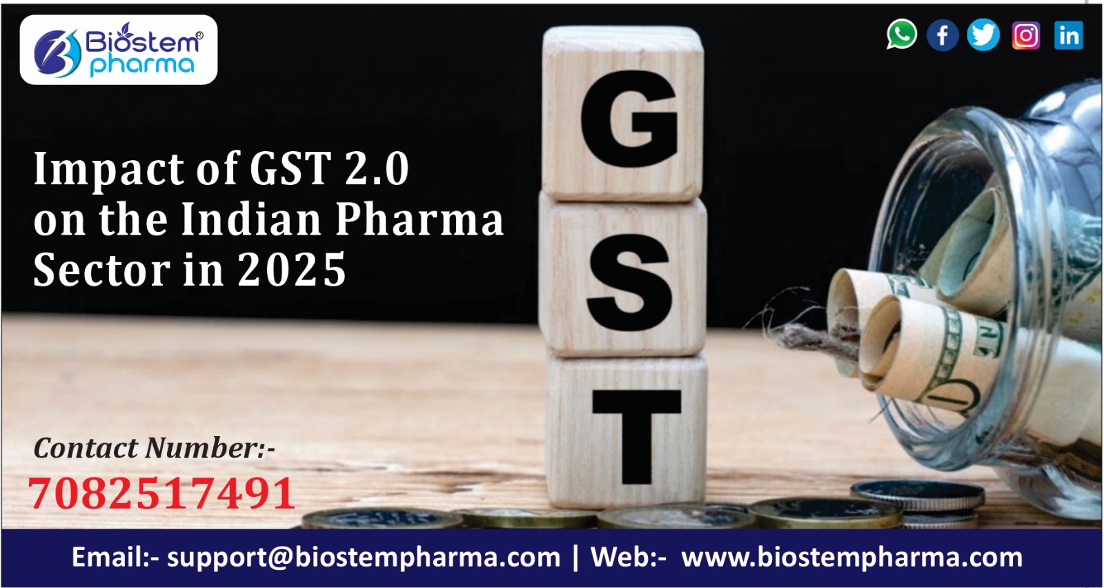 Impact of GST 2.0 on Indian Pharma Industry | GST Reforms 2025