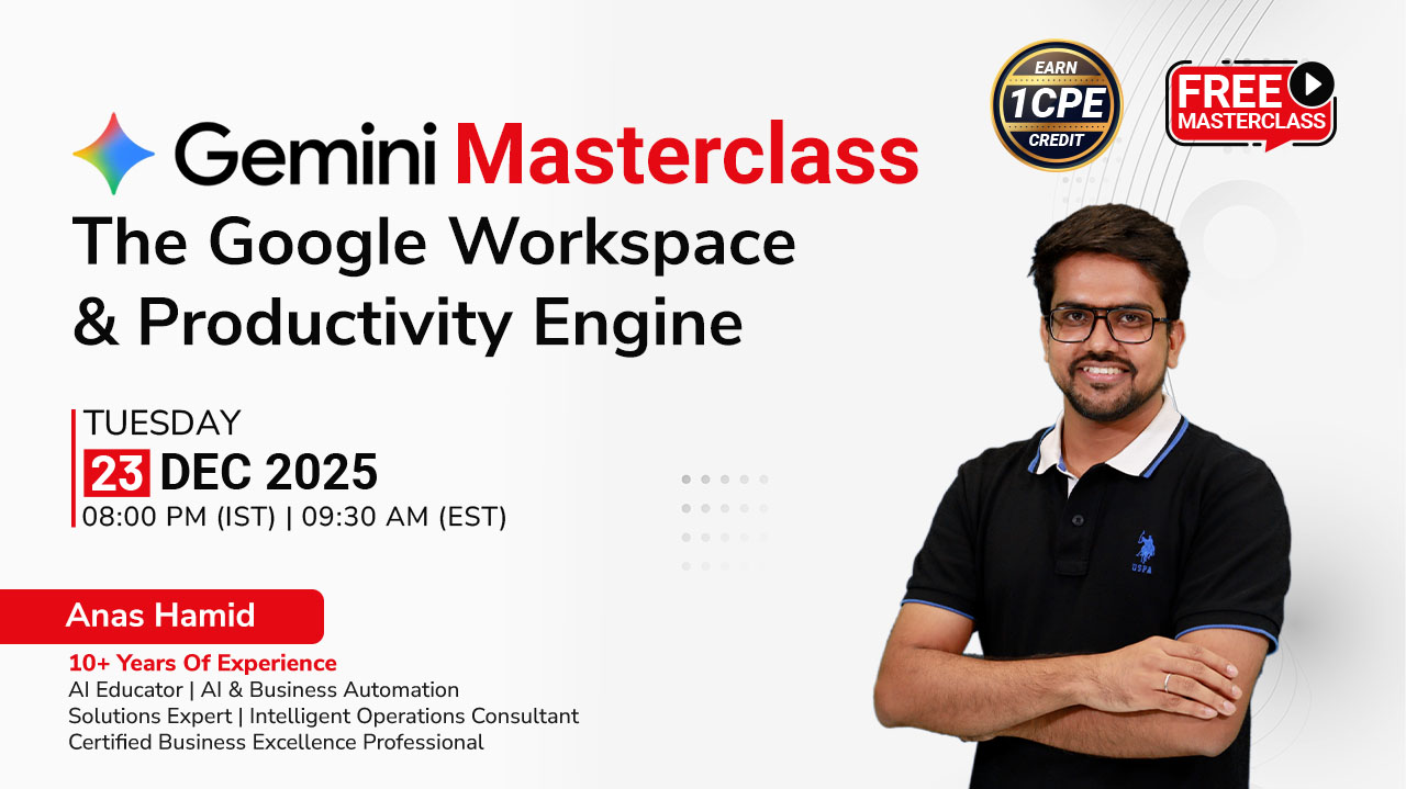 Gemini Masterclass: The Google Workspace & Productivity Engine - InfosecTrain