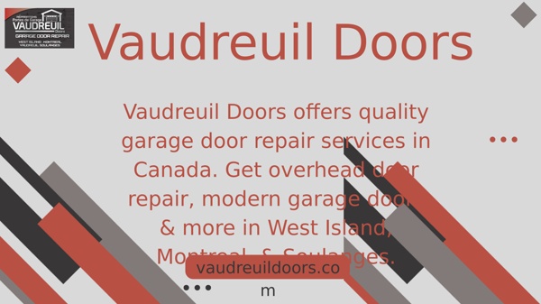 Garage Door Repair Baie-DUrfe | Pearltrees