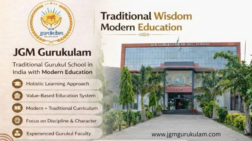 Traditional Gurukul School in India with Modern Education