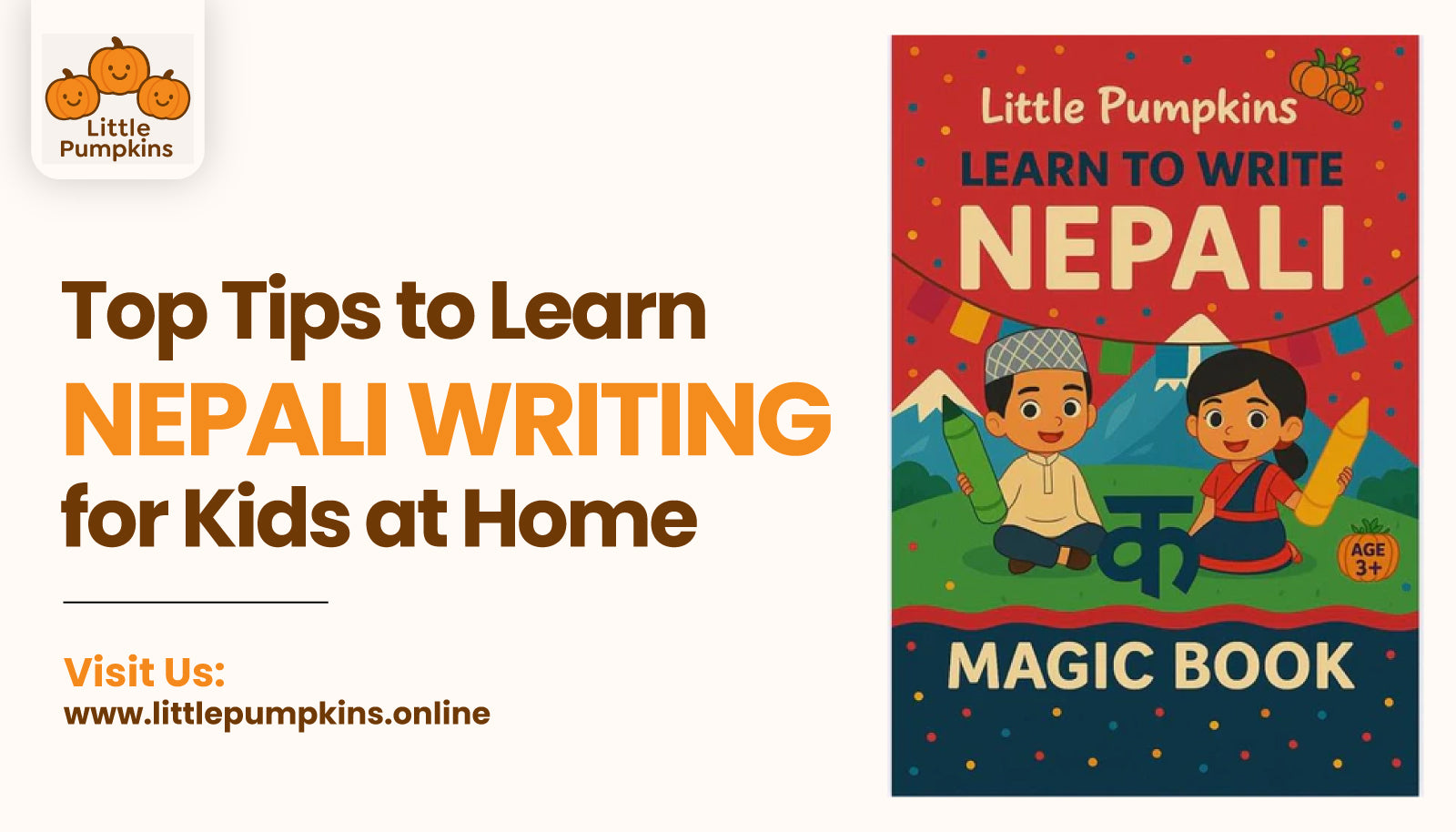 Top Tips to Learn Nepali Writing for Kids at Home | Easy Guide for Parents  – Little Pumpkins