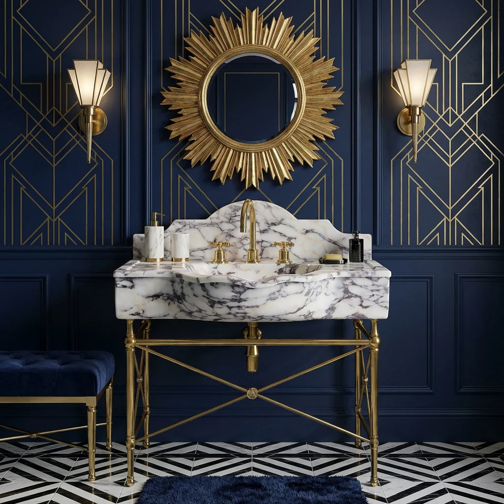 Calacatta Marble Sink: Elegant Bathroom Upgrade