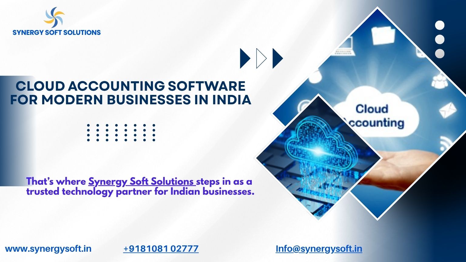 Cloud Accounting Software for Modern Businesses in India - Blog Synergy soft Solutions
