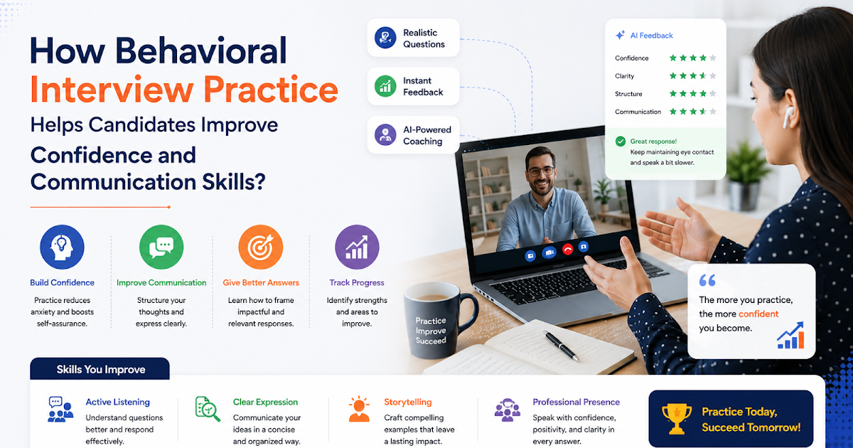 How Behavioral Interview Practice Helps Candidates Improve Confidence and Communication Skills?
