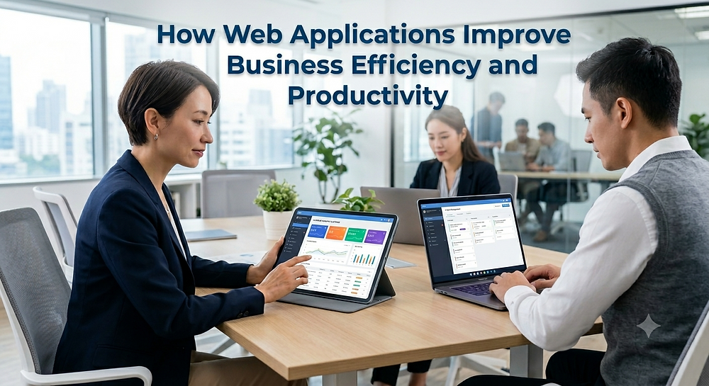 How Web Applications Improve Business Efficiency and Productivity
