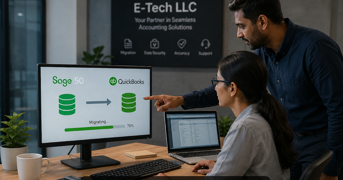 Sage 50 to QuickBooks Migration: What Businesses Need to Know Before Making the Switch