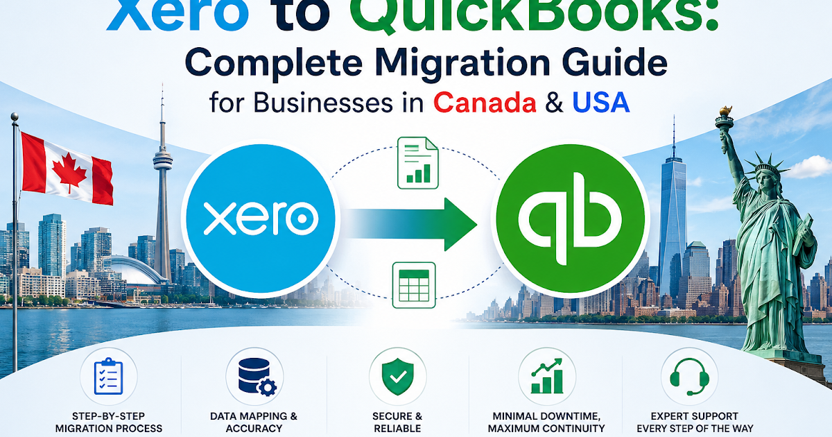 Xero to QuickBooks: Complete Migration Guide for Businesses in Canada & USA